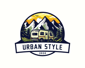 Mountain Travel Camper Logo