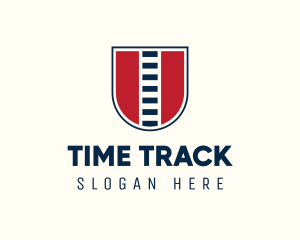 Railway Strip Track logo design