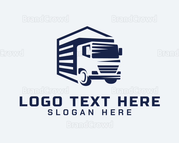 Logistics Transport Tuck Logo