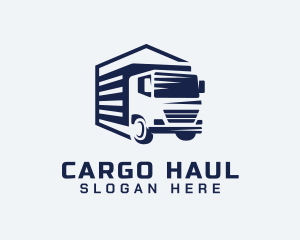 Logistics Transport Tuck logo design