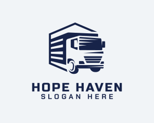 Movers - Logistics Transport Tuck logo design