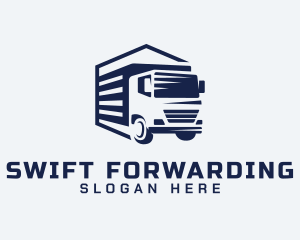 Logistics Transport Tuck logo design