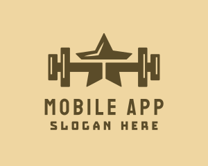 Star Barbell Fitness Gym Logo