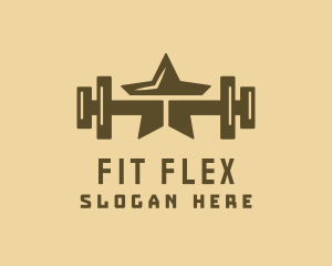 Fitness - Star Barbell Fitness Gym logo design