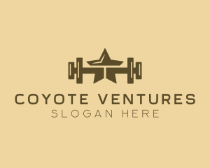 Star Barbell Fitness Gym logo design