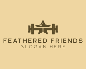 Star Barbell Fitness Gym logo design