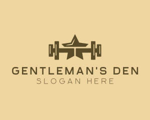 Star Barbell Fitness Gym logo design