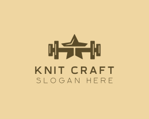 Star Barbell Fitness Gym logo design