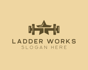 Star Barbell Fitness Gym logo design