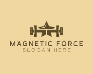 Star Barbell Fitness Gym logo design