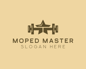 Star Barbell Fitness Gym logo design