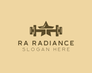 Star Barbell Fitness Gym logo design