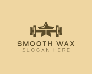 Star Barbell Fitness Gym logo design