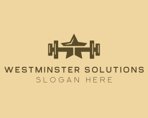 Star Barbell Fitness Gym logo design