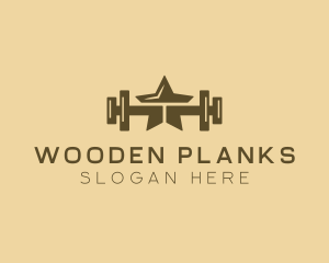 Star Barbell Fitness Gym logo design