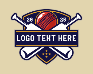 Cricket - Cricket Varsity League logo design