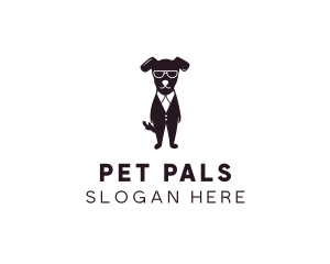 Pet Dog Grooming logo design