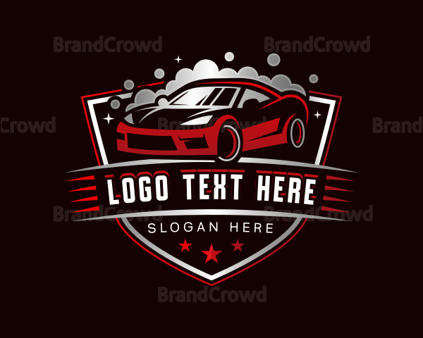 Race Car Detailing Logo