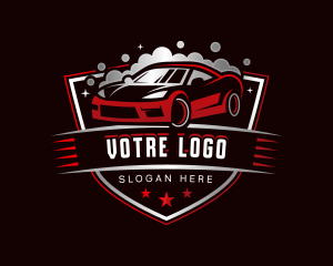 Race Car Detailing Logo