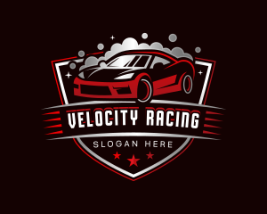 Race Car Detailing logo design