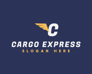 Express Shipping Logistics logo design