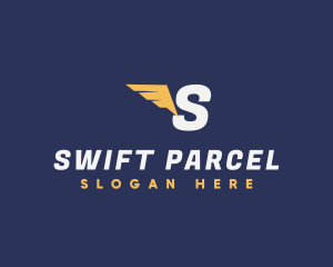 Parcel - Express Shipping Logistics logo design