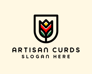 Tulip Flower Company  logo design