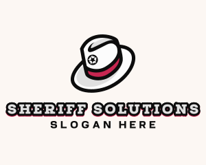 Sheriff - Texas Sheriff Hat logo design