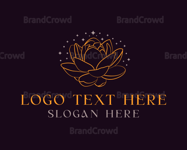 Luxury Lotus Flower Logo