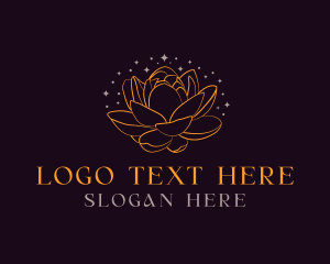 Luxury Lotus Flower Logo