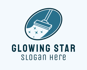Shining - Housekeeping Vacuum Cleaning Service logo design