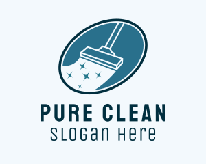 Housekeeping Vacuum Cleaning Service  logo design