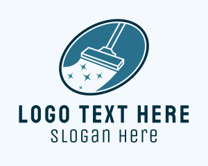 Clean - Housekeeping Vacuum Cleaning Service logo design