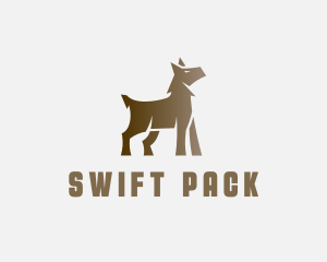 Wild Wolf Canine logo design