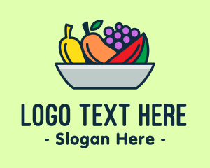 Fresh - Fresh Fruits Platter logo design