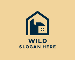 Home - House Real Estate Property logo design