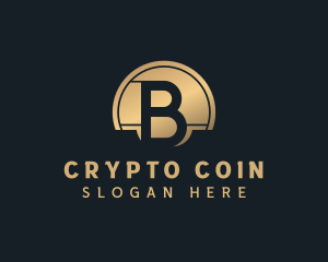 Cryptocurrency - Bitcoin Money Cryptocurrency logo design