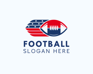 Championship - Patriotic Football Sport logo design