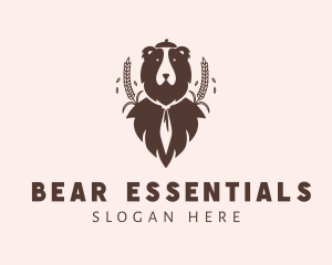 Bear - Bear Granary Farm logo design