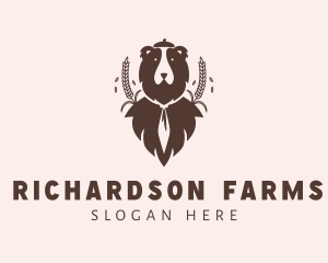 Bear Granary Farm logo design