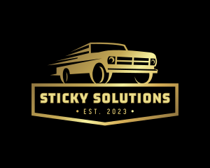 Pickup Car Automotive Logo