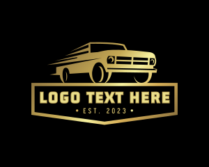 Pickup Car Automotive Logo