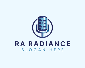 Audio Microphone Studio logo design