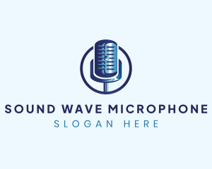 Microphone - Media Microphone Studio logo design