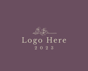 Makeup - Elegant Flower Business logo design