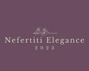 Elegant Flower Business logo design