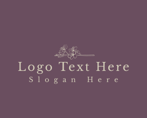 Elegant Flower Business Logo