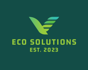 Environmental - Environmental Letter V logo design