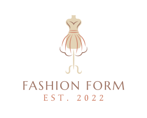 Dress Mannequin Boutique logo design