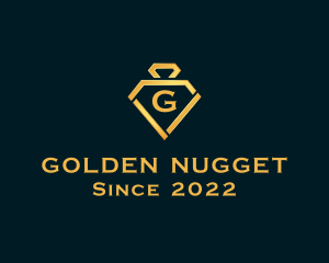 Golden Diamond Jewelry logo design